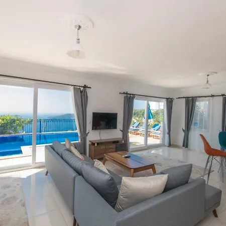 With Children's Pool And Sea View For 6 People In Antalya, - Awz 135 Kaş