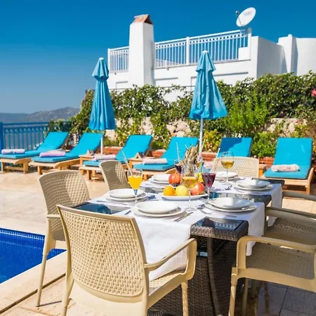 Villa With Children's Pool And Sea View For 6 People In Antalya, - Awz 135 *