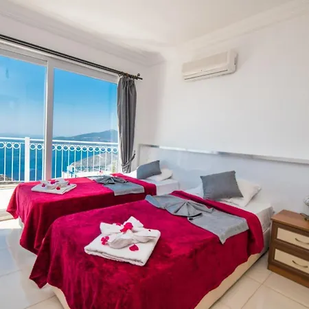 Villa With Children's Pool And Sea View For 6 People In Antalya, - Awz 135 *